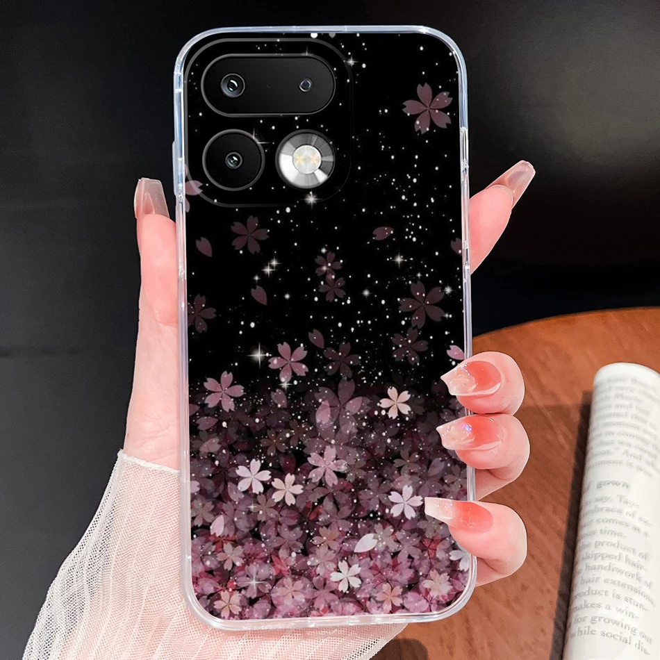 Stylish Soft Slim TPU Clear Silicone Phone Case - Lightweight Protective Cover