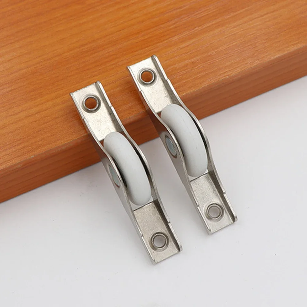 4pcs 25mm Cabinet Wardrobe Nylon Sliding Wheel Door Roller Cabinet Casement Pulley Furniture sliding door roller,sliding door pulley