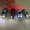 10Pcs Color Model Car Can Light Up N Scale Model Railway Scene Street Layout Building & Construction Toy Model Building 1