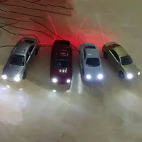 10Pcs Color Model Car Can Light Up N Scale Model Railway Scene Street Layout Building & Construction Toy Model Building 1