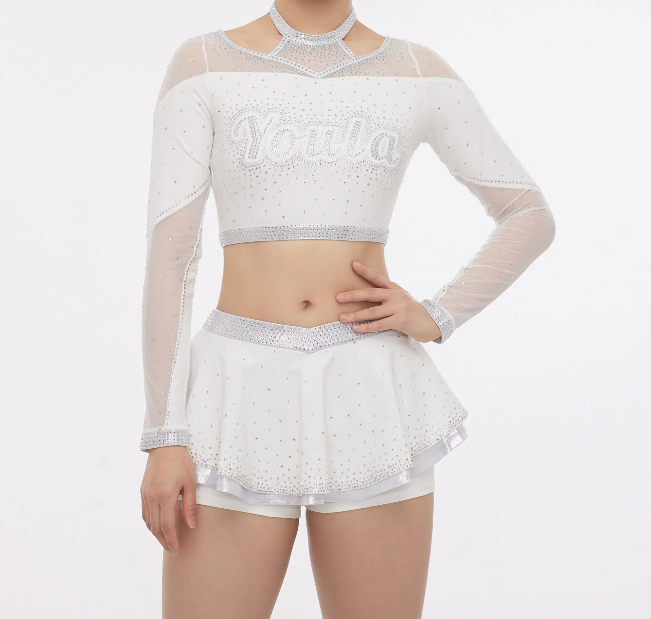 Top+skirt,Cheerleader Uniform ,Style,Size,Cheerleading Clothes