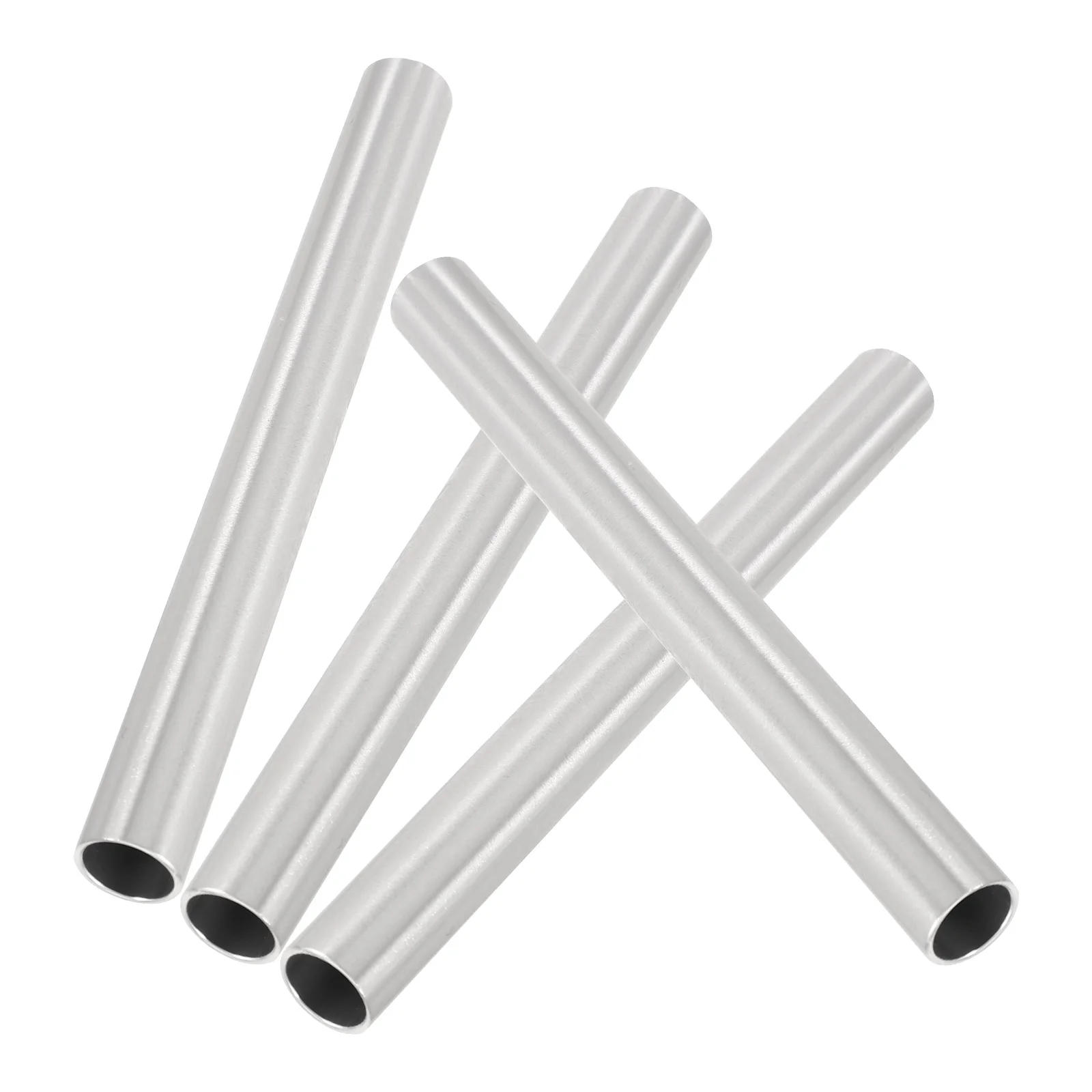 

4 Pcs Tent Pole Repair Pipe Replacement Tubes Stick Repairing Part Fixed Aluminum Alloy