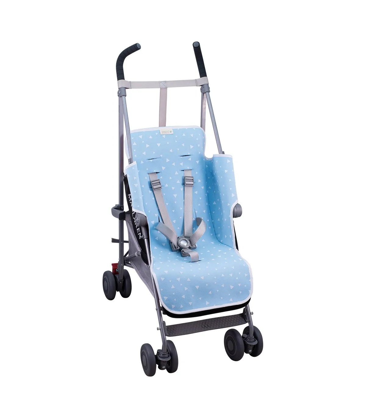 FUNDAS Y COLCHONETAS (SILLA PASEO) Colchoneta para Maclaren y Techno JANABEBE|Cochecito de cuatro ruedas| -