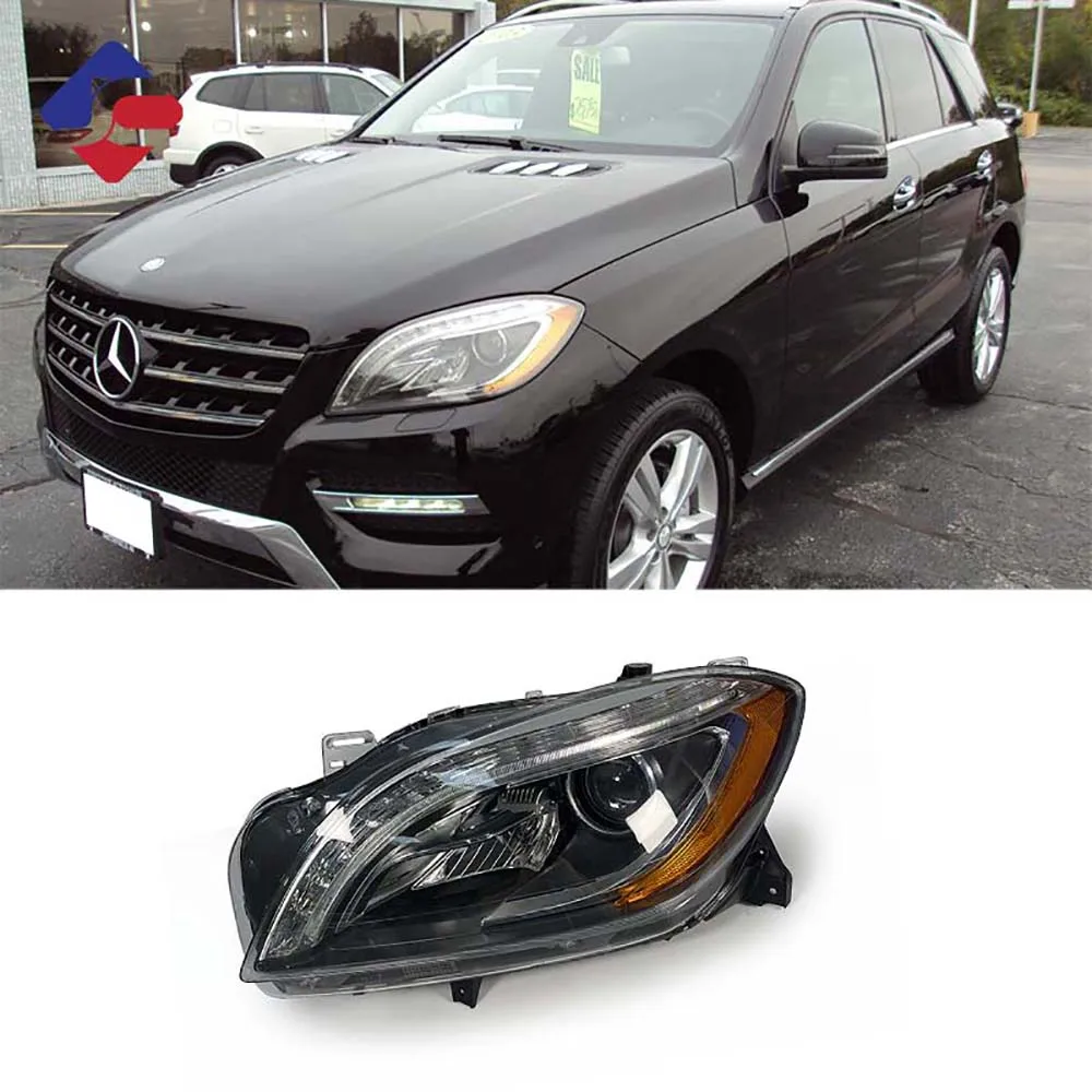 

Оригинальная фара для Benz ML Class W164 W166, модель на все годы, оригинальная фара ML250 ML400 ML63 AMG, ксеноновая лампа, фара