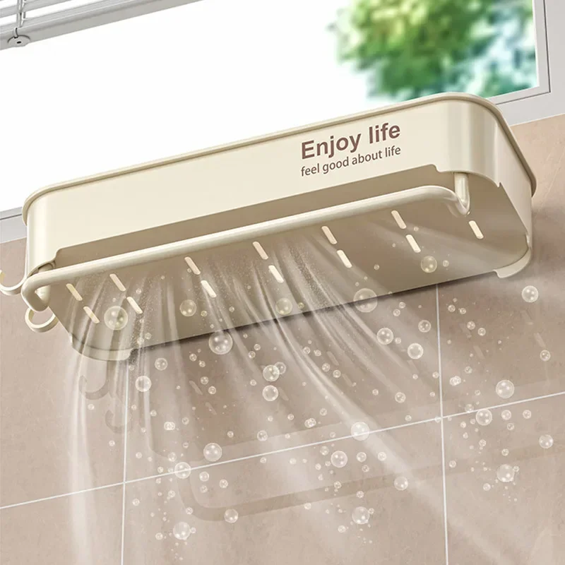 Kitchen Sink Drain Rack Organizer ABS Plastic Self-draining Sink Shelf Soap Sponge Holder Dishcloth Towel Rack Filter Basket 6