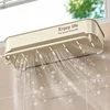 Kitchen Sink Drain Rack Organizer ABS Plastic Self-draining Sink Shelf Soap Sponge Holder Dishcloth Towel Rack Filter Basket 6