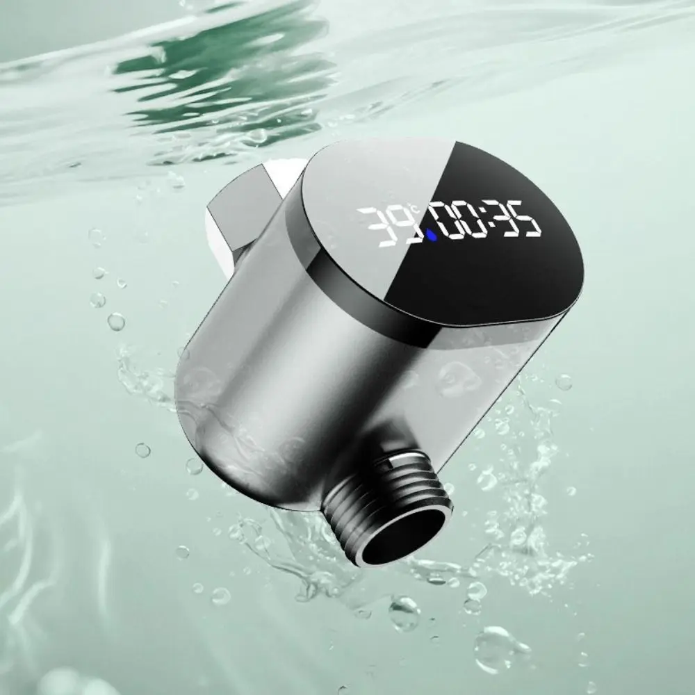 Stainless-Steel Water Temperature Gauge Waterproof Touch Control LED Display Thermometer Indicator Tool Precise Measurement