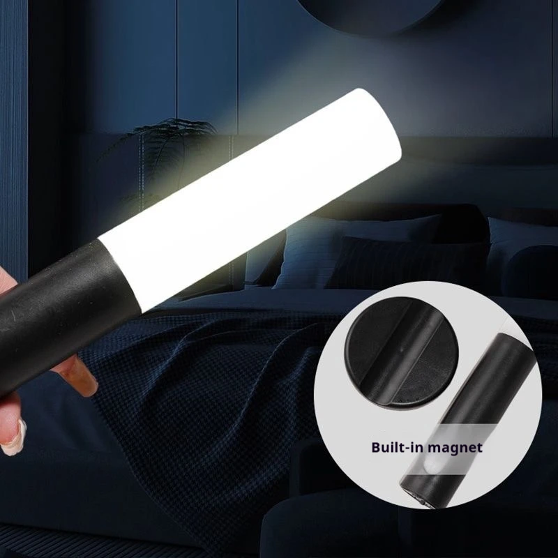 LED USD Wall Lamp Fully Automatic Induction Type 1200mAh Magnetic Corridors Porch Lights Kitchen Cabinet Closet Bedside Lighting Motion Sensor Light Led Light Led Wall Lamp Wall Light Magnetic Suction Lamp Cabinet Light