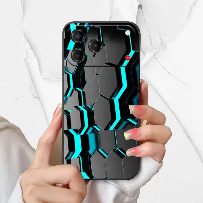 Fashion Cute Astronaut Soft Silicone Protective Phone Case
