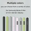 Silicone Pencil Case Tablet Touch Stylus Pen Cover Solid Color for Samsung Galaxy Tab S6 Lite S Pen S7 FE S8 Ultra S9 Plus 3