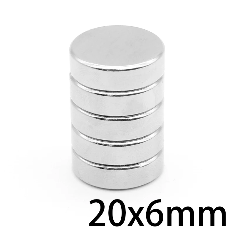 20/50/100PCS Disc Round Magnet 7x1.5MM Rare Earth Neodymium N35 