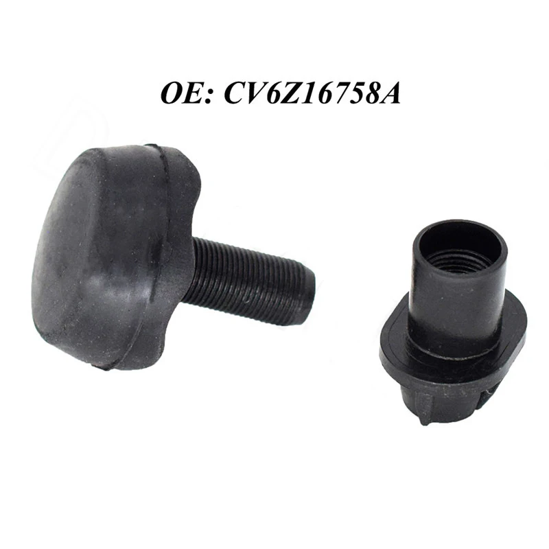 2PCS CV6Z16758A Suitable for Ford Lincoln MKC Hood Cushion Rubber Limit Rubber Car Hood Cushioning Accessories car hood cushion accessories