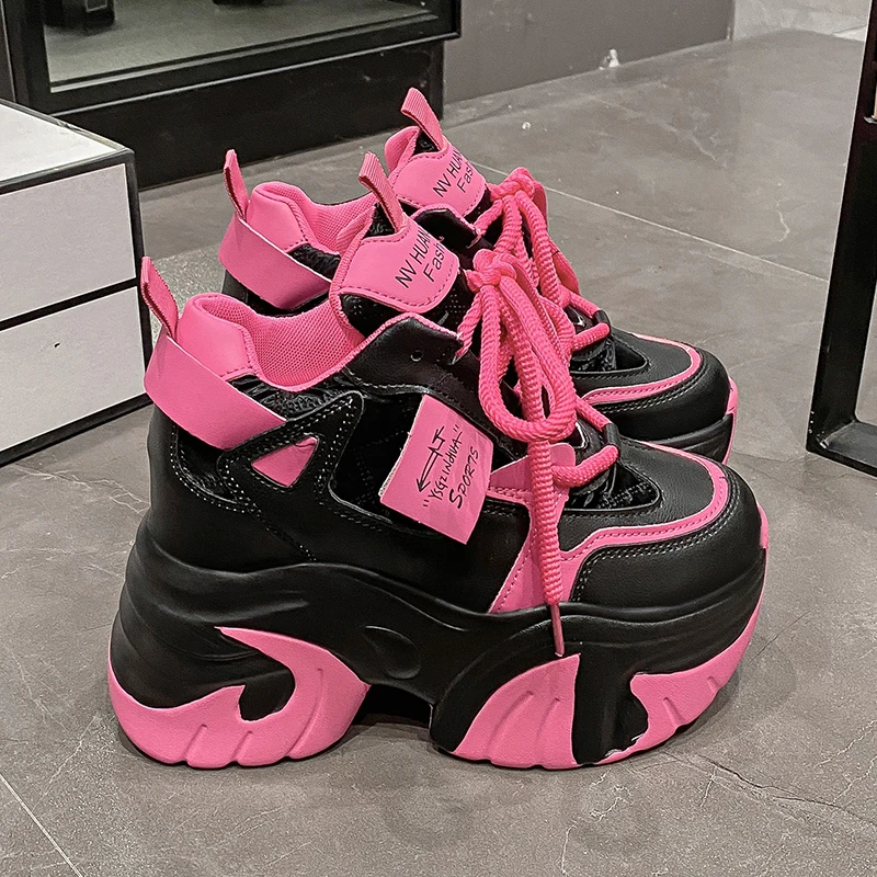 ZYEN Scarpe a punta larga da donna con cuscino d'aria scarpe da corsa