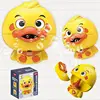 Bubble duck Baby Bath Toy Battery Operated Bath Bubbles with soft music for kids creative Bath bubble Machine birthday gifts 6