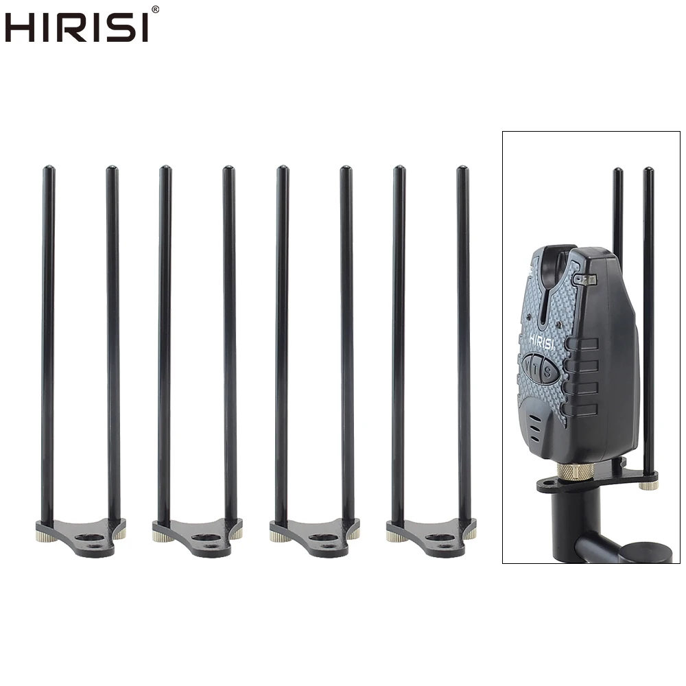 

4x Carp Fishing Snag Bars Ears Aluminium Alloy for Bite Alarms Windproof Windshield Anti Falling Snag Bar Carp Fishing Tackle