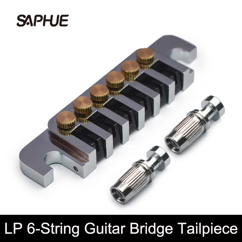 Guitar Bridge TailpieceVintage Bridges with Studs and Inserts Replacement Compatible with LP