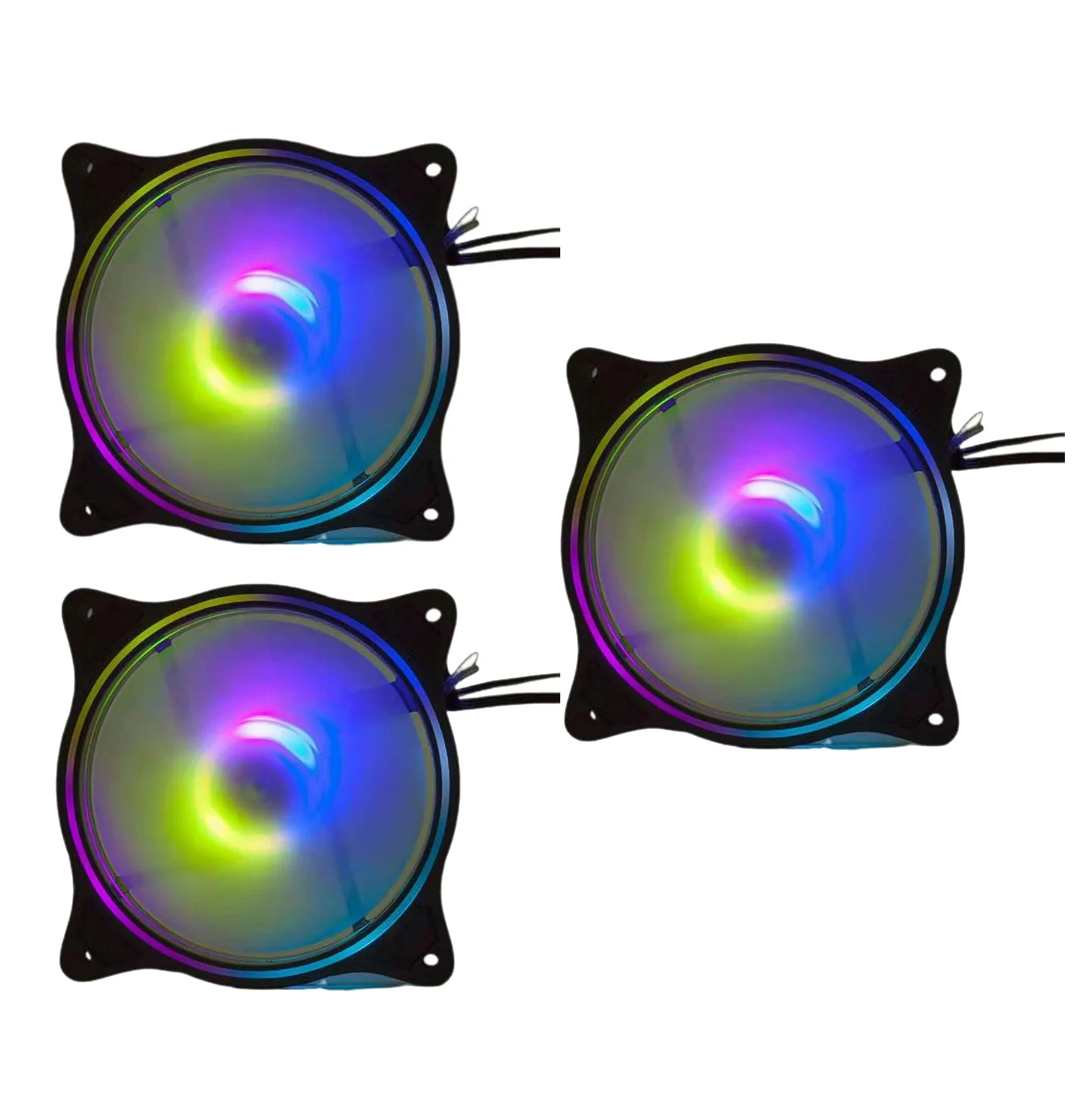 

3 шт., кулеры для компьютера с RGB-подсветкой
