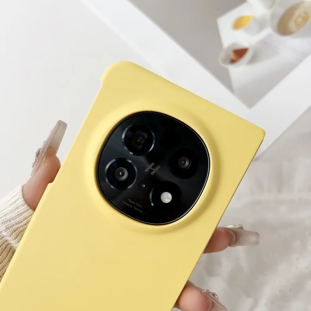 Ultra-Thin Matte Hard Plastic Phone Case with Camera Protection & Enhanced Touch Feel