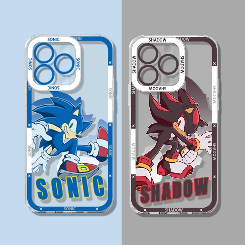 Cartoon Game S-SONIC Soft TPU Phone Case