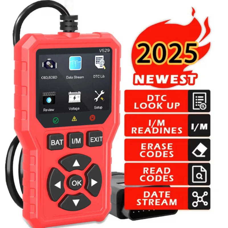 Car Obd2 Scanner Diagnostic Tool Code Reader Engine Fault Code Reader Scanner