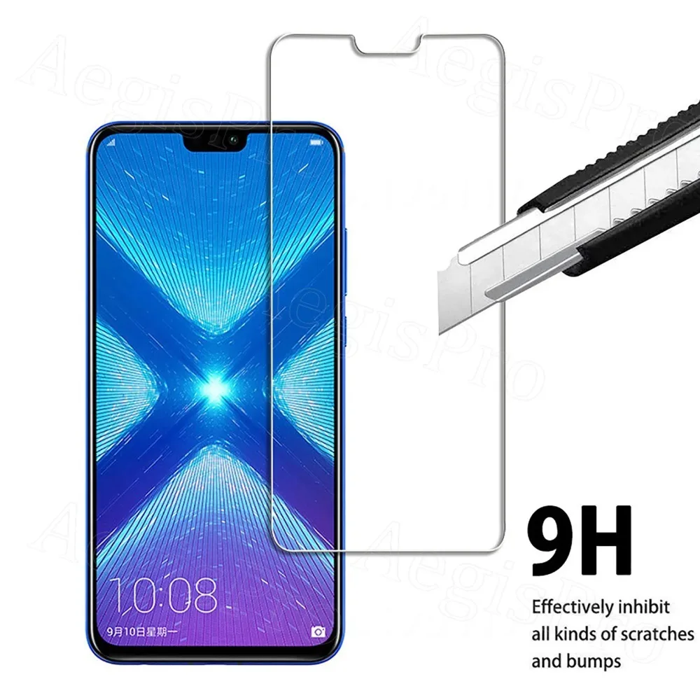 4-Piece Water-Resistant 9H Glass Screen Protector Set - Transparent and Durable