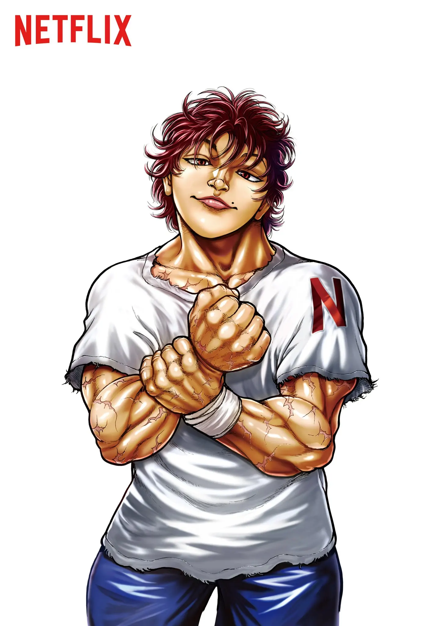 thumbnail image 1 of Pintura en lienzo clásica de anime japonés Baki Hanma Comics, impresión en alta definición, arte de pared, imagen para sala de estar, decoración del hogar, 1 of 5