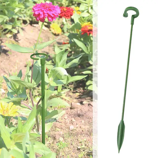 10 Darabos Növényi Tartó Tétkert Egyetlen Szárú Prop Virágok Orchidea Paradicsom Bazsarózsa Liliom Rózsa Gladiolus Phalaenopsis - Image 6