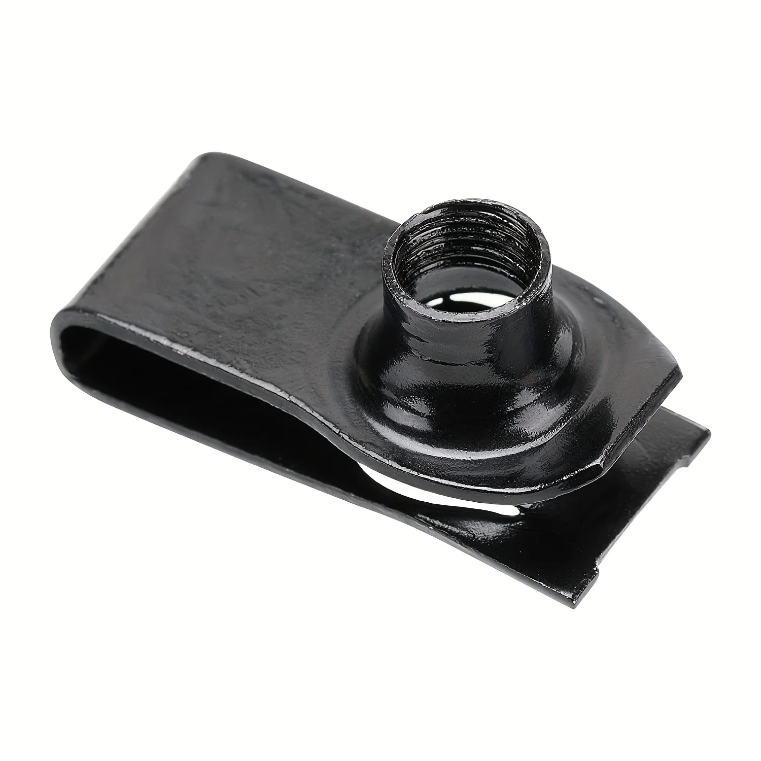 30/50pcs Heavy-Duty Rust-Resistant Metal U-Shaped Clamps for Bumper & Fender Secure Fixing Kit