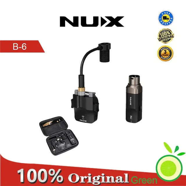 NUX B6 Wireless Microphone: A Harmonious Blend of Clarity and Convenience