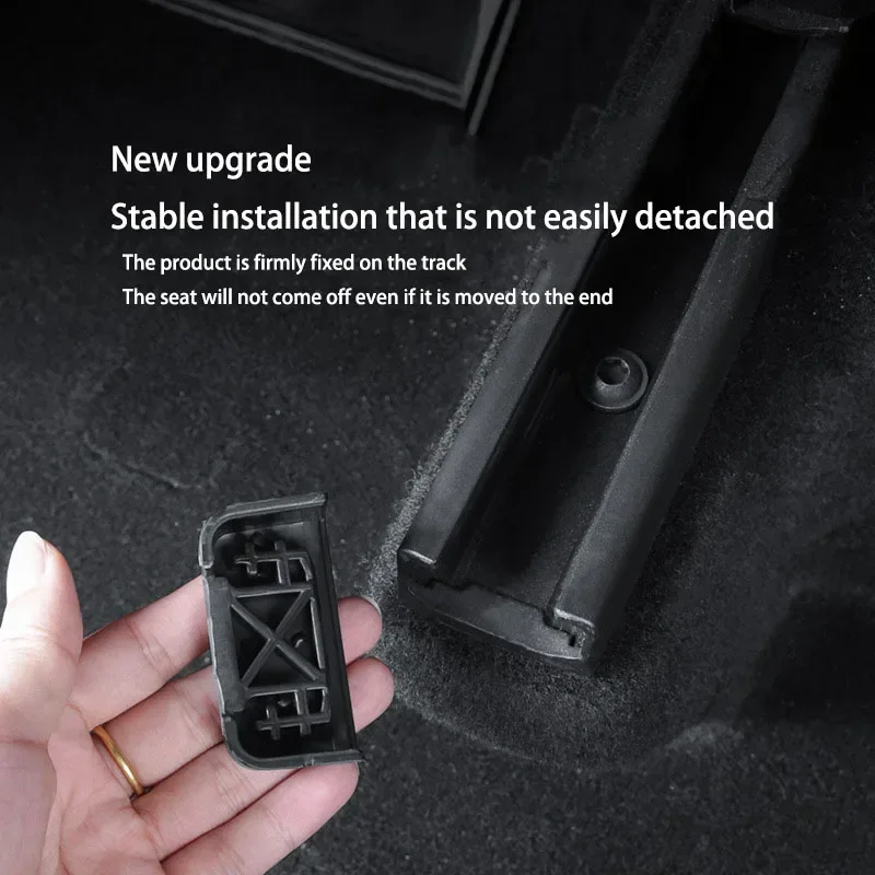 Rear Seat Rail Cover Protectors - Anti-Kick Pad Protection