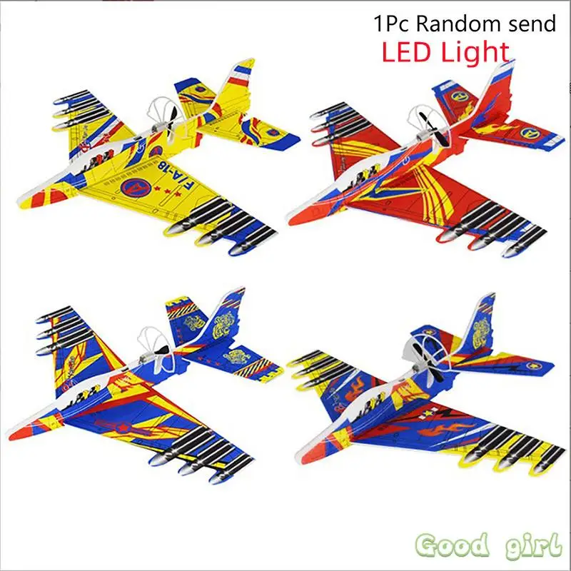 Enhance Your Play: LED Electric Foam Throwing Glider