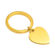  Vnox Free Custom Heart Family Love Keychains for Women Men Jewelry, Anti Allergy Stainless Steel Boys Girls Charm Keyring Gifts 