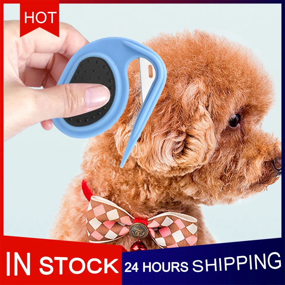 Rabbit Brush For Shedding Grooming Pet Knotting Comb, 2024 New De Knotting Comb For Dog