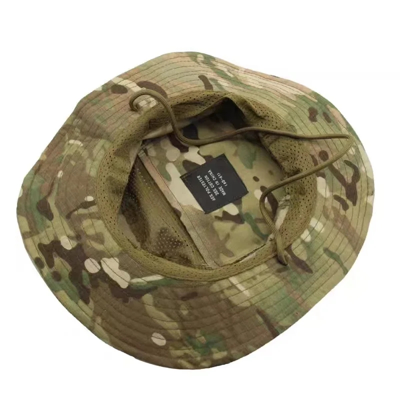 2024 New Camo Tactical Enthusiasts Square Pocket Bonnie Cap
