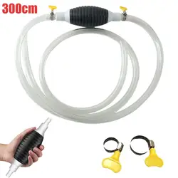 Enhanced Title: Versatile Liquid Transfer Hand Pump with Leakproof Design and Metal Hose Clamp (3 M)