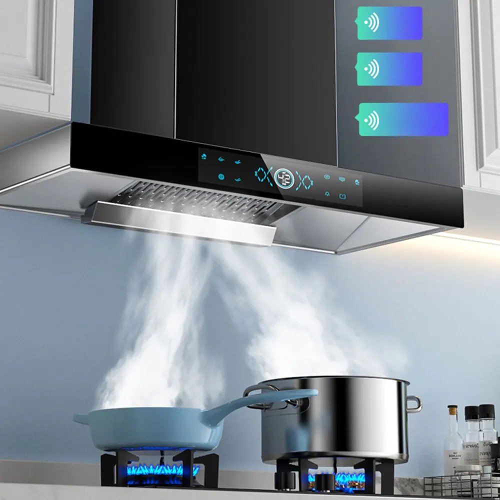 Top-suction Extractor Kitchen Hood Large Suction Range Hood Household European-style Cappa Aspirante Cucina