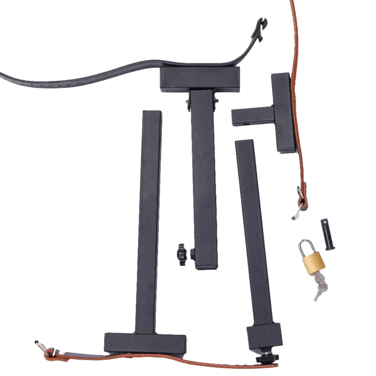 Manette e cavigliere in metallo set bdsm per giochi di legatura_voghion.com
