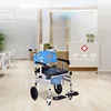 Transport Chair for The Elderly, Disabled Mobile Toilet Chair on Wheels, Foldable Disability Lift Chairs, Transfer Wheelchair 2