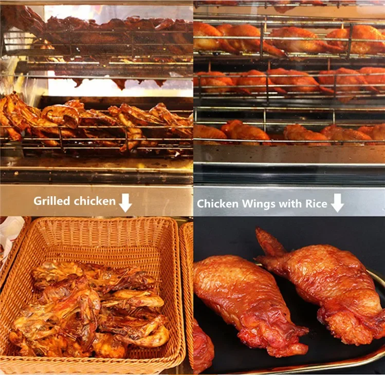 Low Labor Intensity Bbq Spit Rotisserie