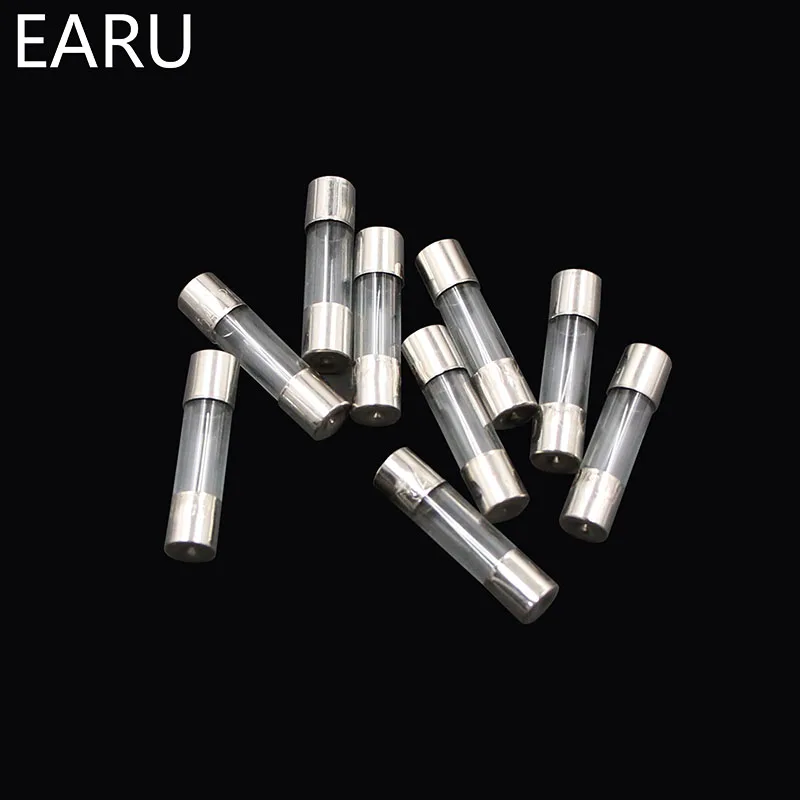 Glass Tube Fuse Kit Fast Acting Fuse 1-100Pcs Set