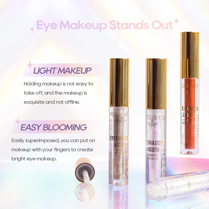 Diamond Shimmer Waterproof Liquid Glitter Eyeliner Eyeshadow Shiny Metallic Eyeliner Pen Eye Beauty Party Makeup holographic glitter makeup,glitter gel makeup,glitter makeup