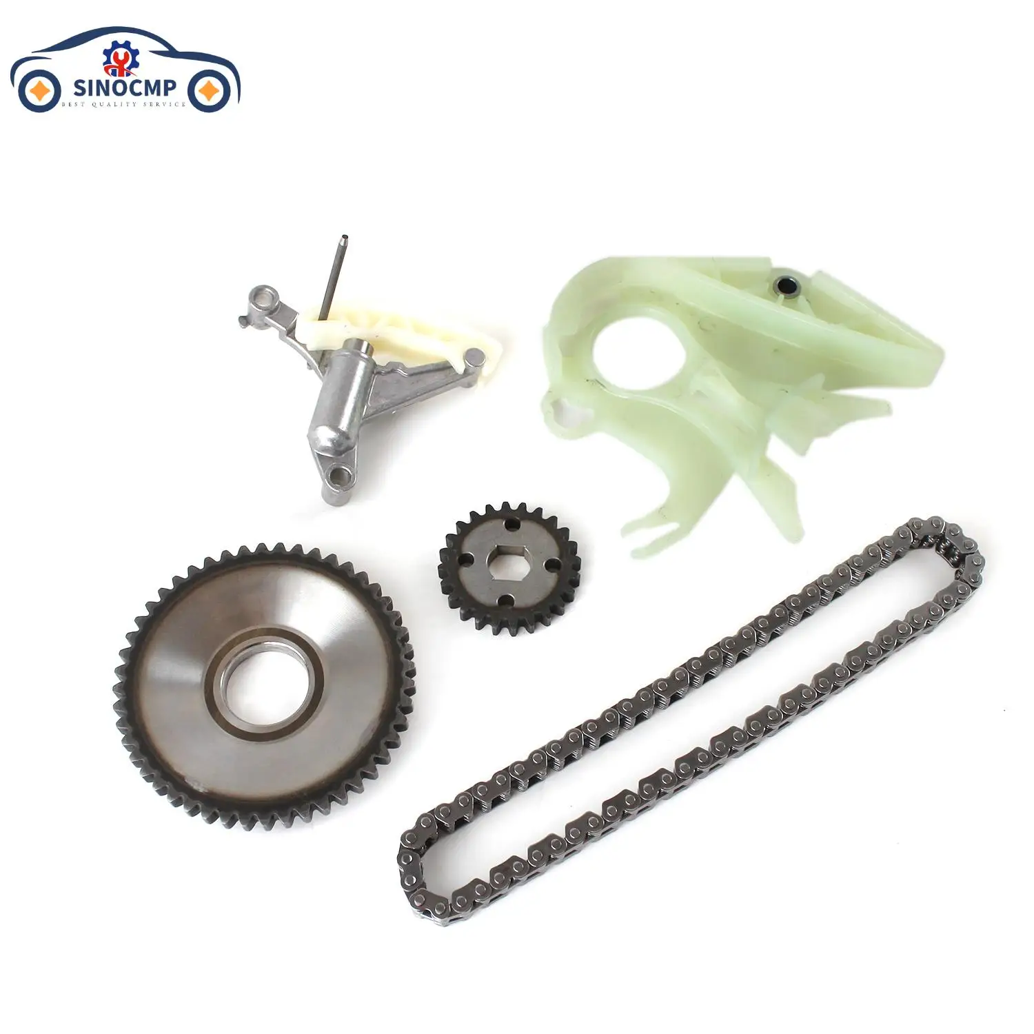 11417605366 SINOCMP Car Parts Oil Pump Drive Chain Kit For BMW 228 528i 428i 320i X1 X3 X4 X5 Z4 N20 N26 With 12 Month Warranty