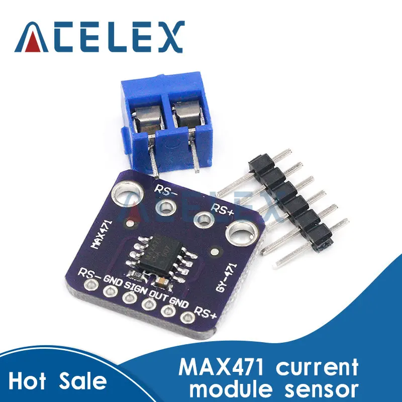 GY 471 MAX471 3A Range Current Sensor Module Professional MAX471