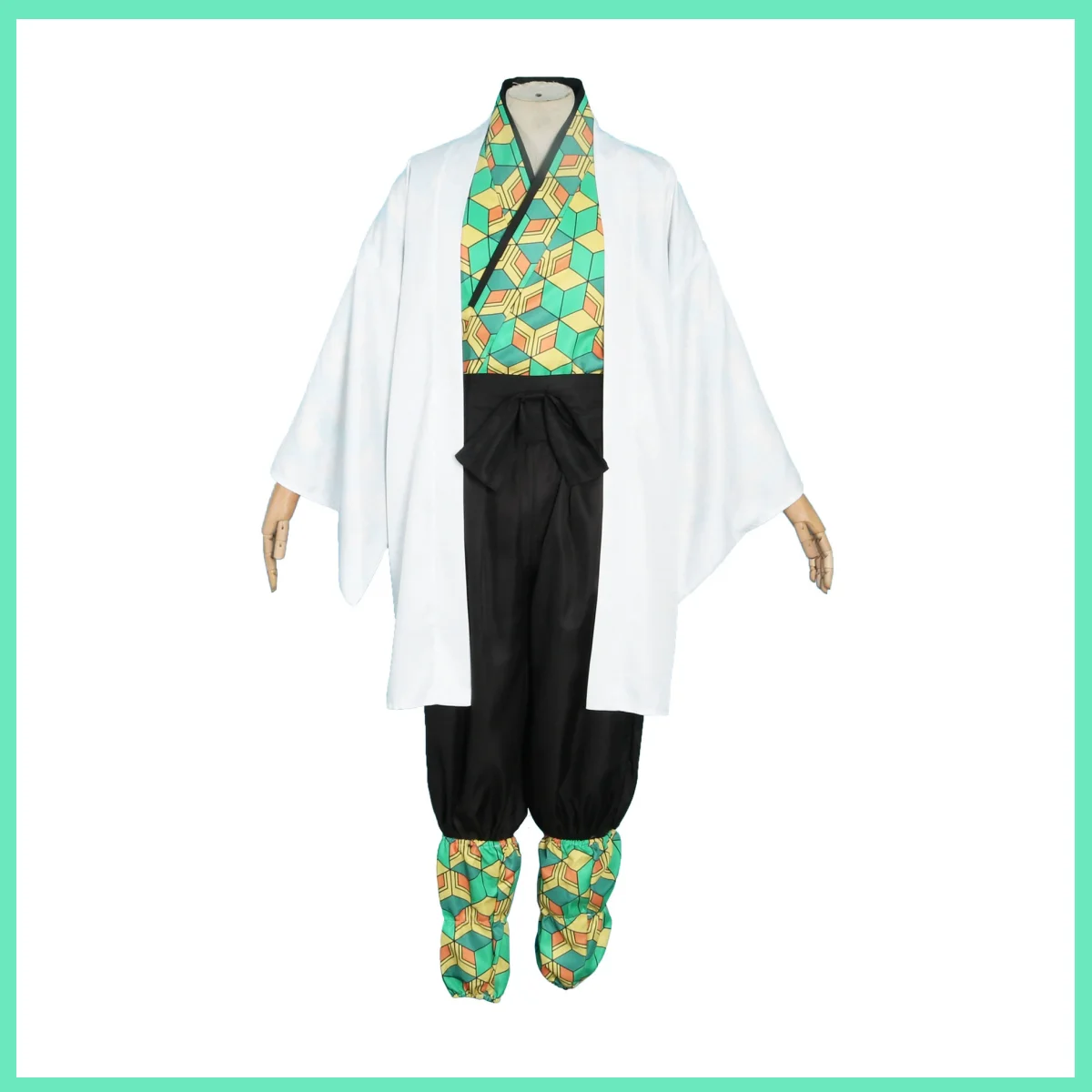Kimetsu no Yaiba Sabito Demon Slayer Corps Uniform Cosplay Costume