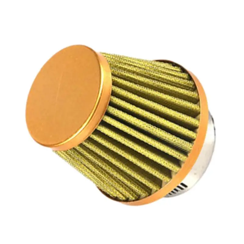 

Colored Mesh Air Filter Clamp-On Engine Air Filter Mesh Cone Air Filter For Car Motorcycle Off-road Vehicle