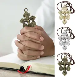 Retro Cross Charm Anti-Fade For Jewelry Making Cross Pendant Fit Charm Fashion Bracelet Necklace DIY Jewelry Accessories