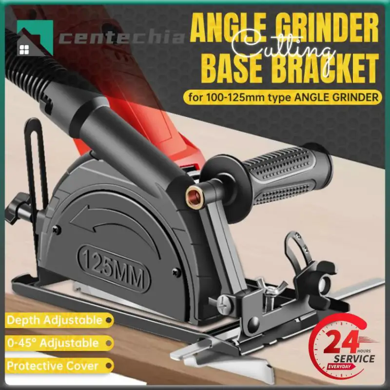 

Ручной угловой шлифовальный станок, конвертер в резак, 40 мм Глубина, Стандартный кронштейн для резки, деревообрабатывающий Настольный инструмент с направляющей линейкой