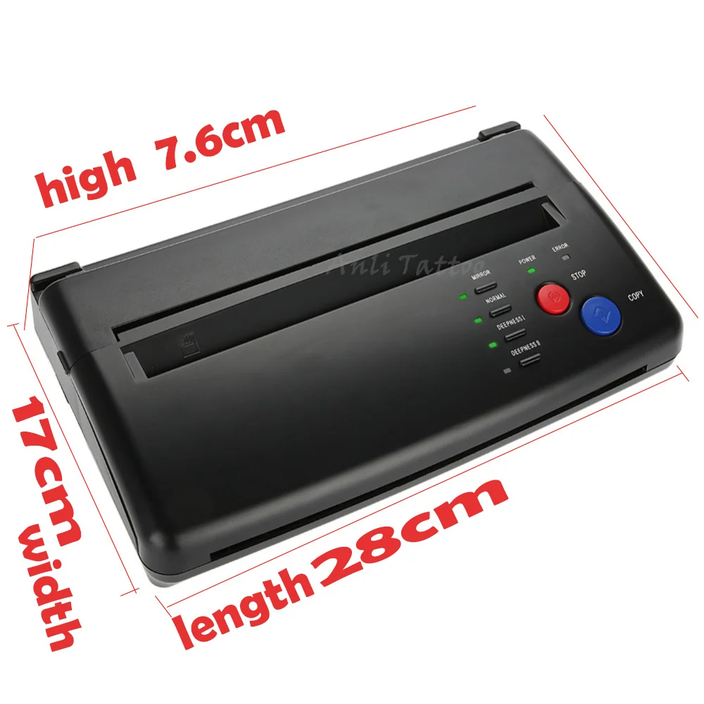 PRO Tattoo Stencil Maker Transfer Machine Flash Thermal Copier Printers  Supplies