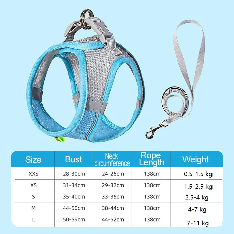 Compact & Comfy Harness for Dogs – Ideal for Small to Medium Breeds