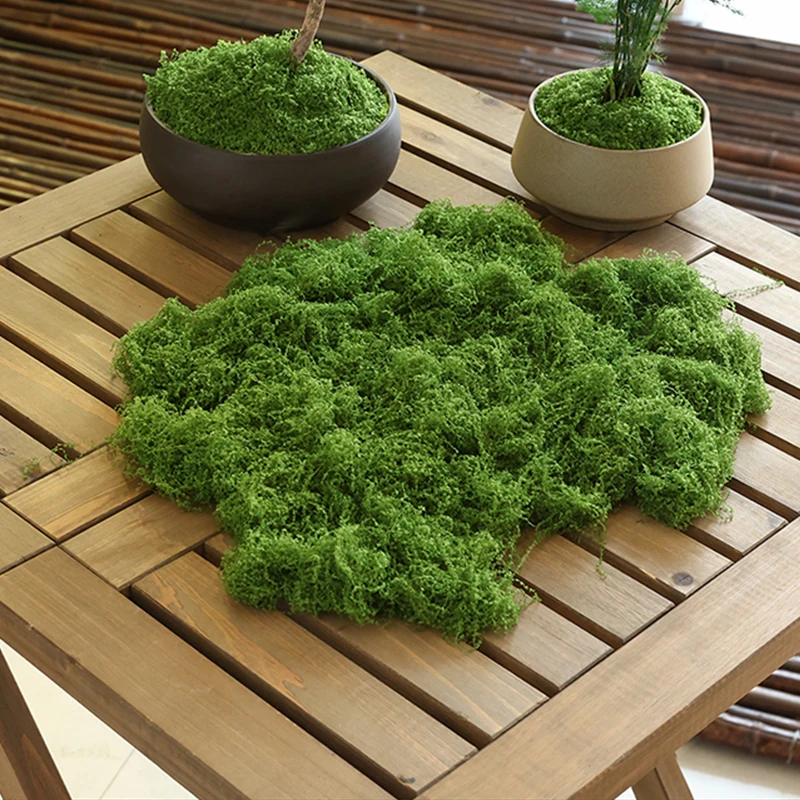 Musgo Artificial Para Manualidades – 165g De Musgo De Islandia Decorativo Para Terrarios Y Belenes